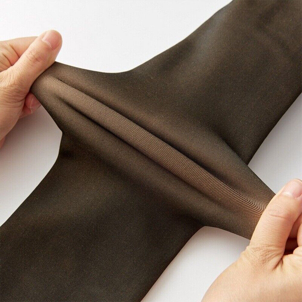 Uritoria Fleece Lined Tights for Women | Winter Thermal Leggings with Sheer Skintone Look