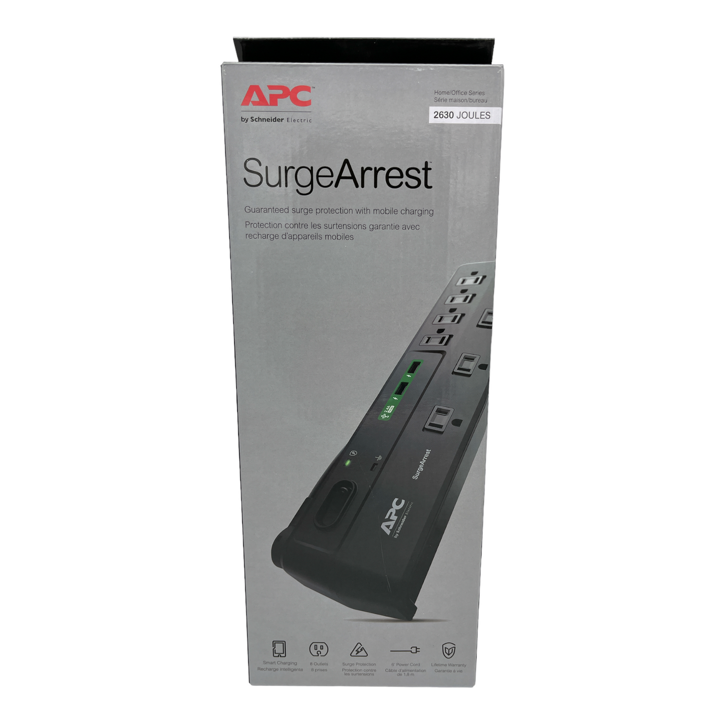 APC SurgeArrest Home/Office 2630 Joules - P8U2