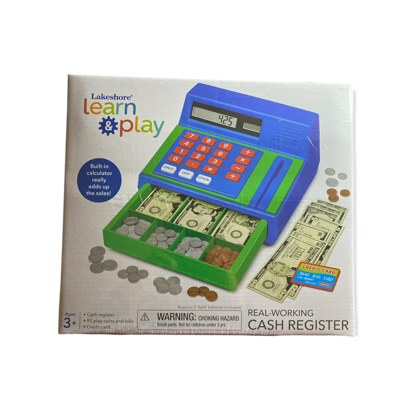 Caja registradora de trabajo real de Lakeshore
