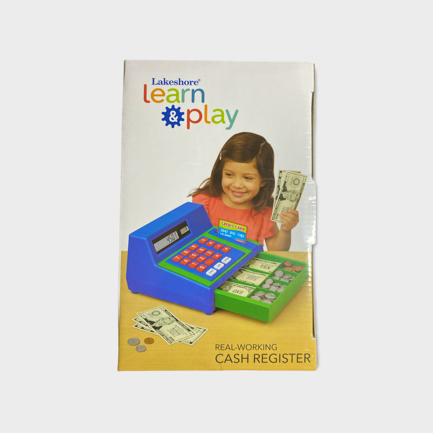 Caja registradora de trabajo real de Lakeshore