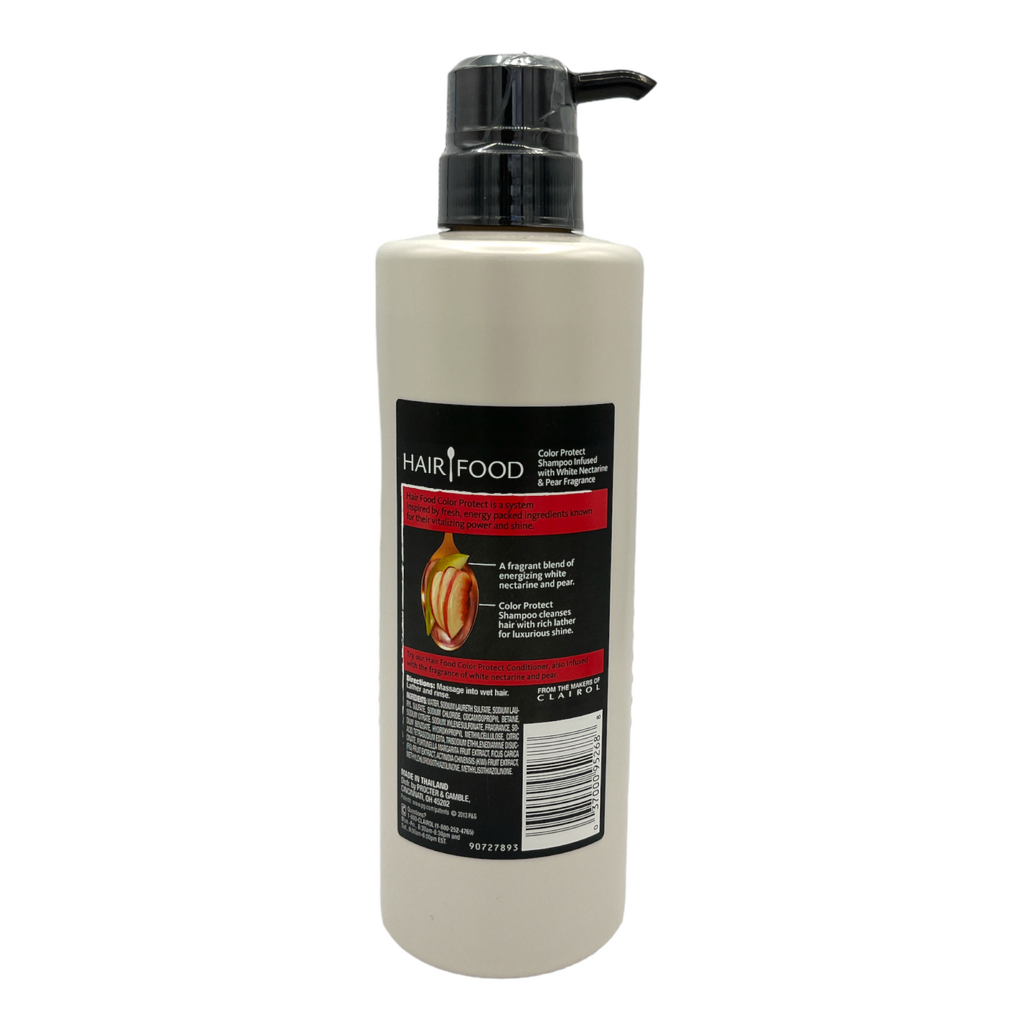 Clairol Hair Food Color Care Shampoo Infused with White Nectarine and Pear Fragrance 17.9 Ounce