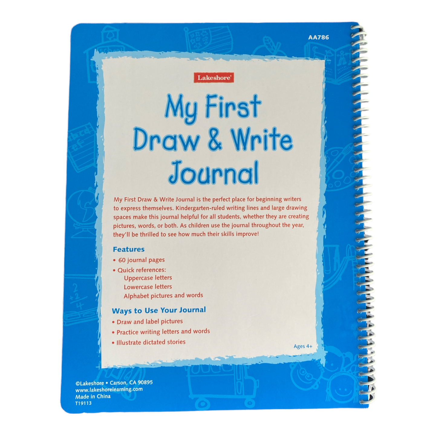 My First Draw & Write Journal-Lakeshore