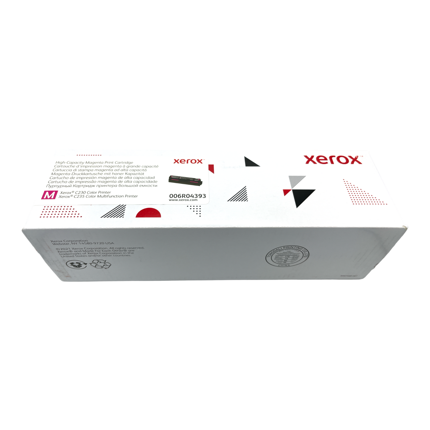 Xerox Original High Yield Laser Toner Cartridge - Magenta - 1 Pack - 2500 Pages- 006R04393