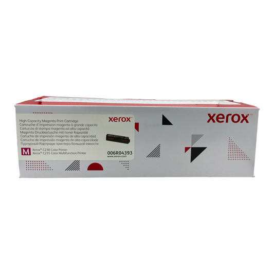 Xerox Original High Yield Laser Toner Cartridge - Magenta - 1 Pack - 2500 Pages- 006R04393