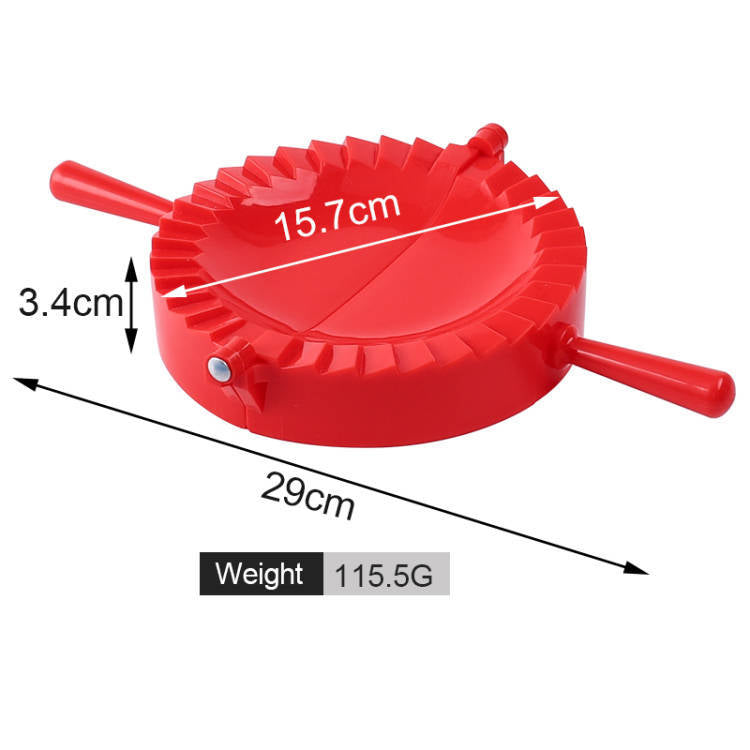 URITORIA 4-Piece Dough Mold Set-Meat-pie, Empanada, Jamaican beef patties, Dumplings, Ravioli, Calzones Press maker.