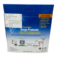 Protector contra sobretensiones de Apc para puerto de datos Ethernet (líneas Ethernet 10/100/1000 Base-T), Protectnet (Pnet1Gb)
