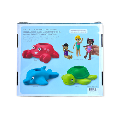 Lakeshore Floating Friends Bath Dolls