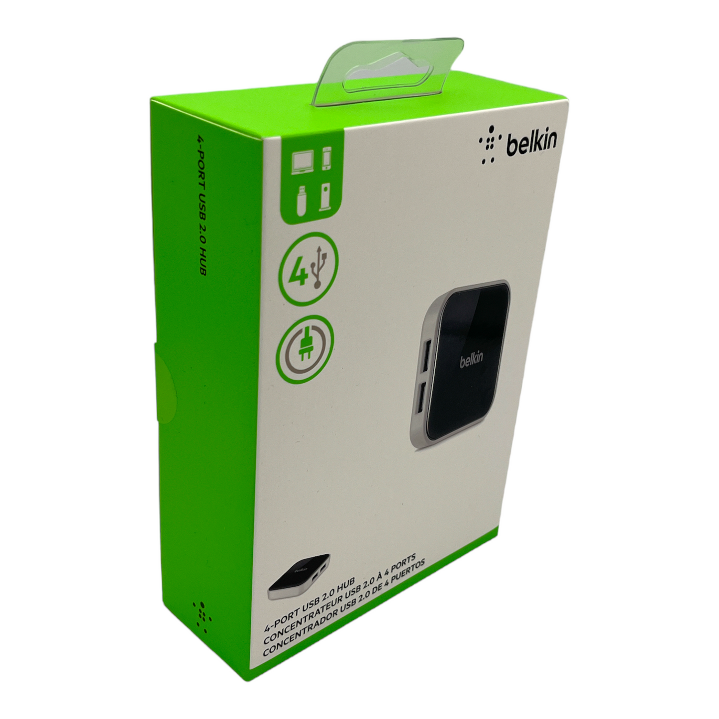 Belkin 4 PORT Powered USB 2.0 HUB For MAC or WINDOWS