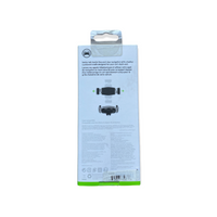 Belkin F7U017bt Soporte para rejilla de ventilación de coche para smartphones de hasta 5,5 pulgadas, negro y plateado