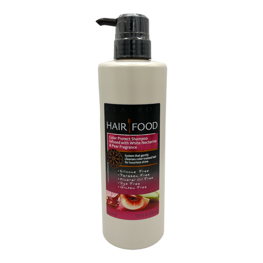 Clairol Hair Food Color Care Shampoo Infused with White Nectarine and Pear Fragrance 17.9 Ounce