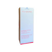 Exfoliante corporal Clarins para piel suave 6.9 oz. con Polvos de Bambú