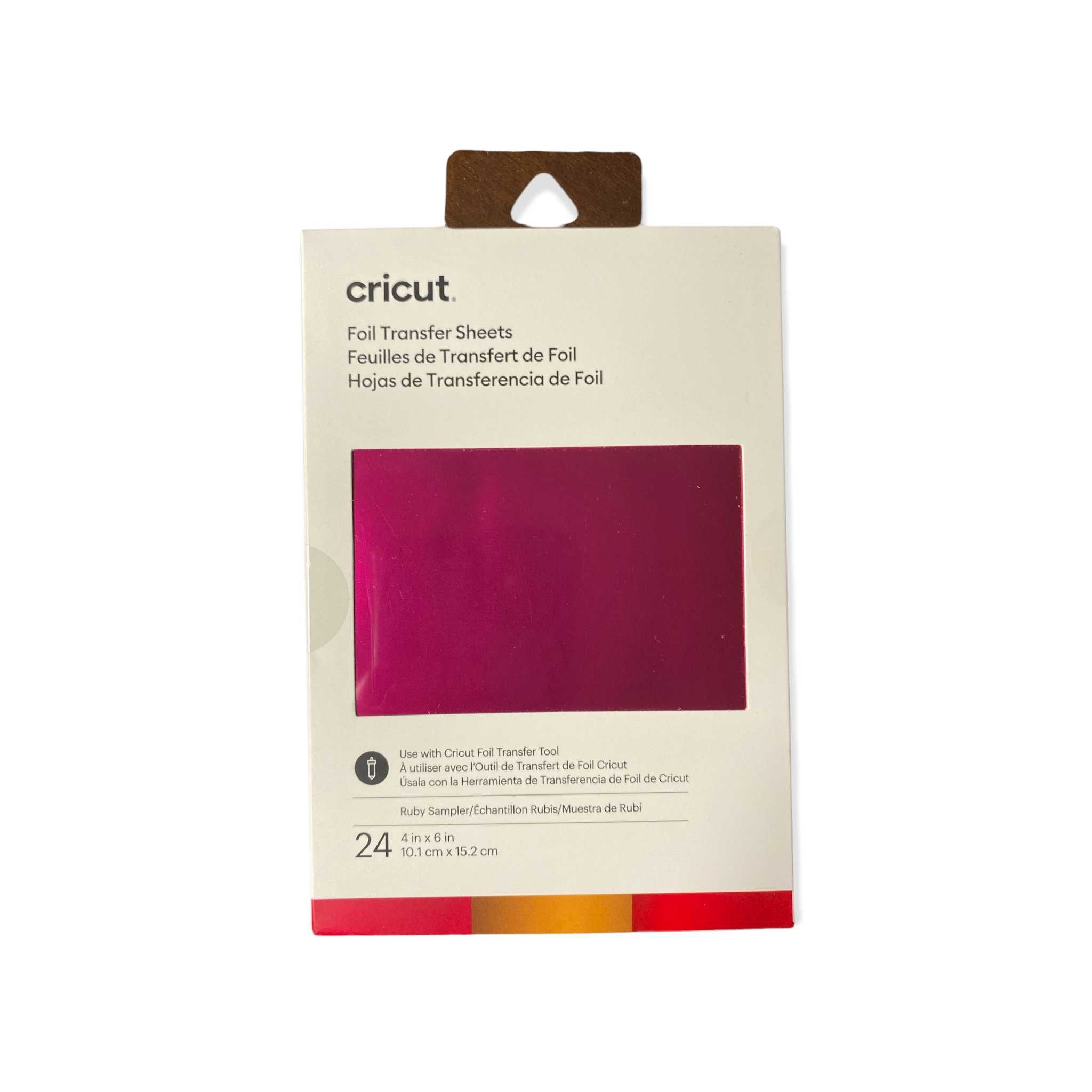 Cricut, Foil Transfer Sheets Sampler-Ruby, (24 ct). – URITORIA