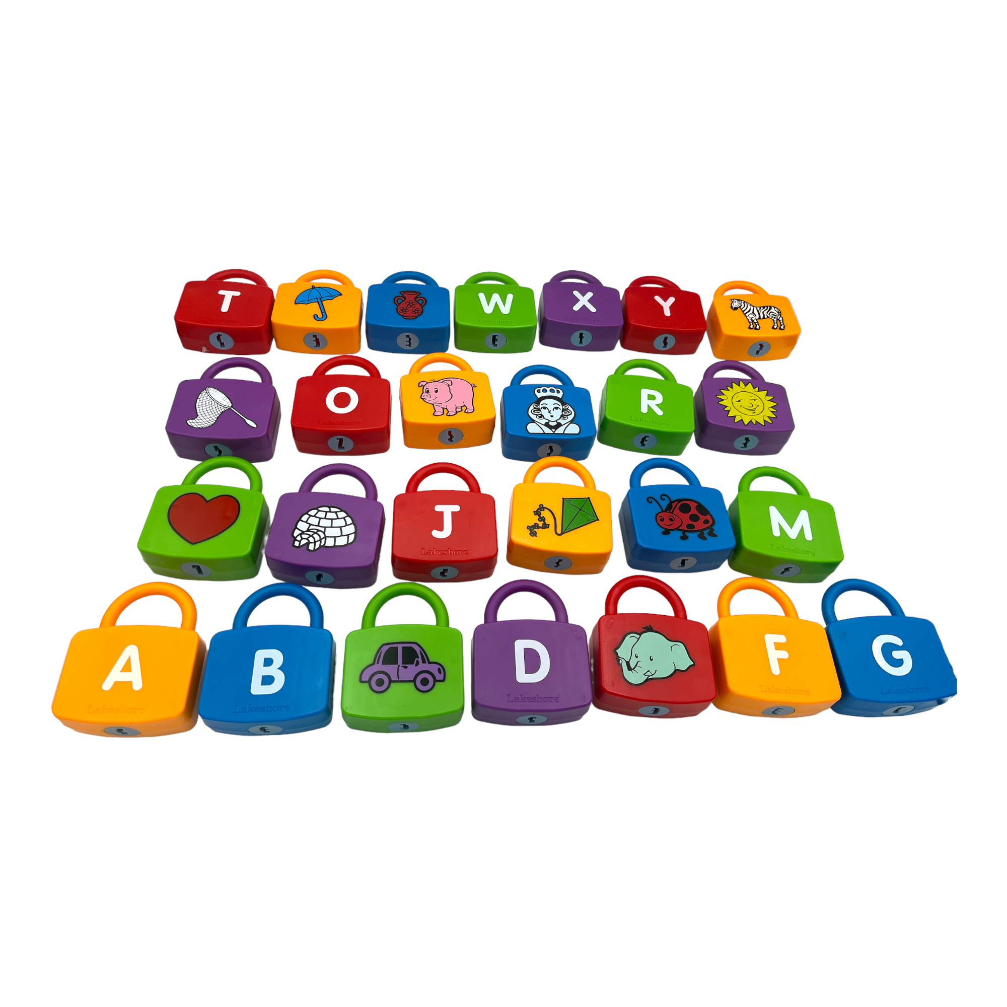 Abc Locks Lakeshore Alphabet Learning Locks| URITORIA