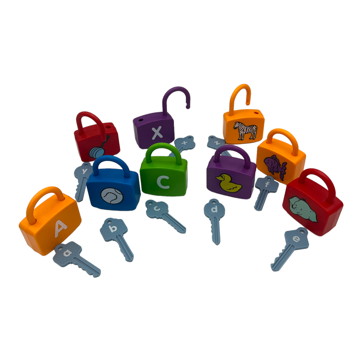 Lakeshore Alphabet Learning Locks| URITORIA