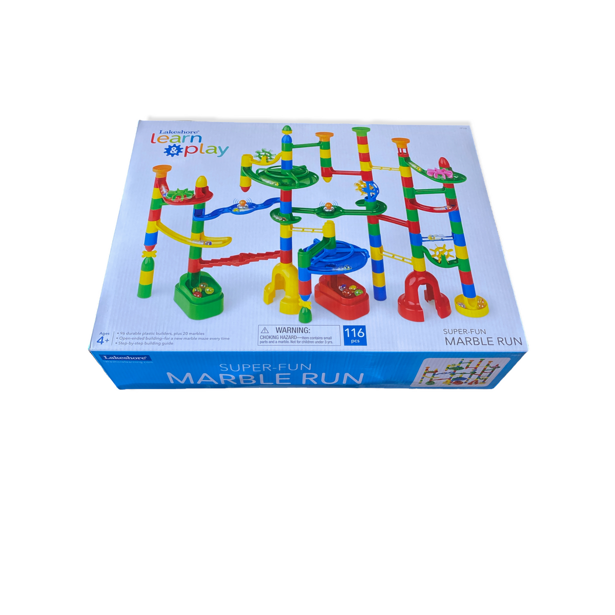 Lakeshore Learn And Play Super Fun Marble Run URITORIA Lakeshore learn and play super fun marble run uritoria
