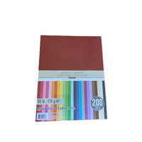 Recuerdos Papel de cartulina, Essentials 20 colores, 8 1/2 x 11-200 hojas