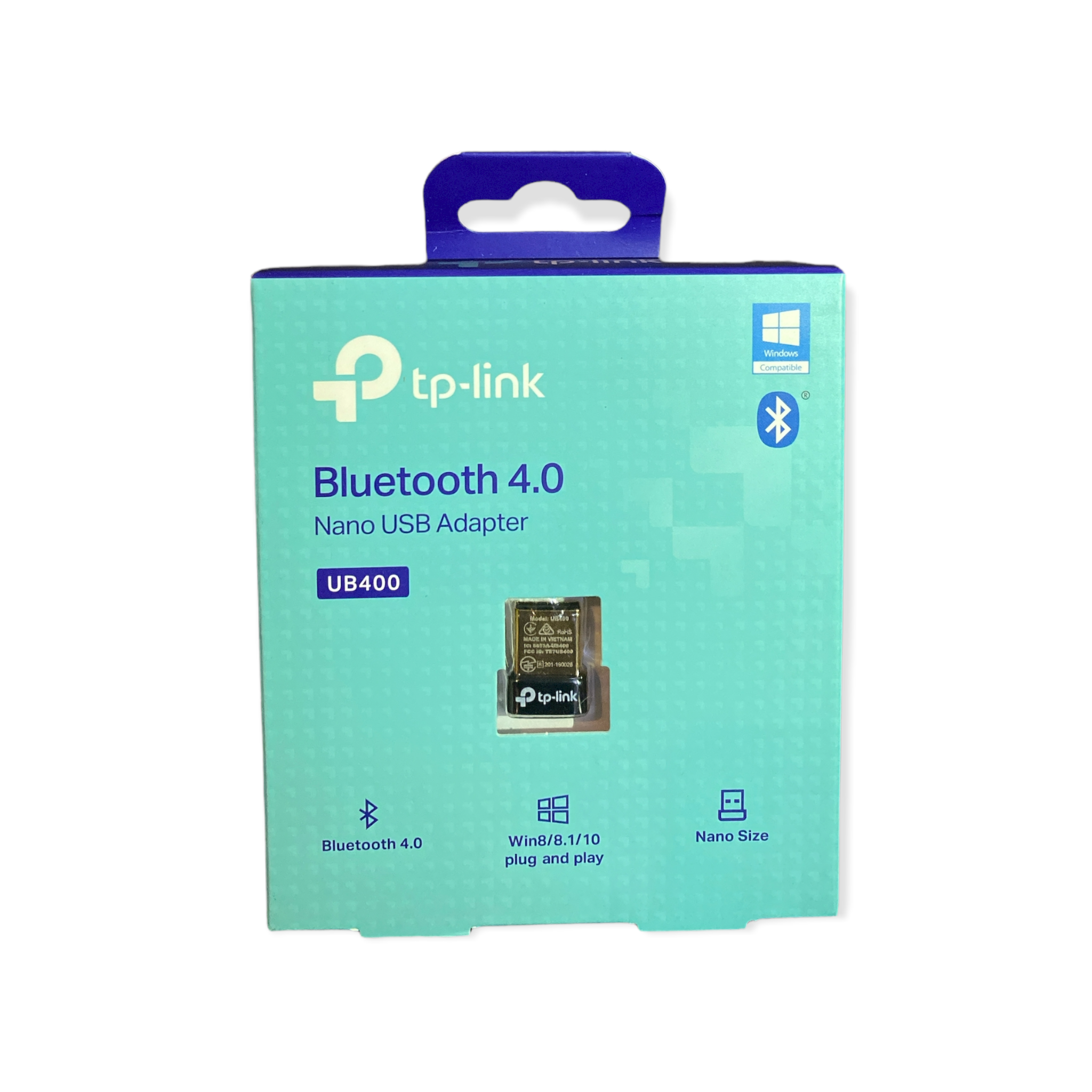 TP-Link USB Bluetooth Adapter for PC(UB400), 4.0 Bluetooth Dongle Rece