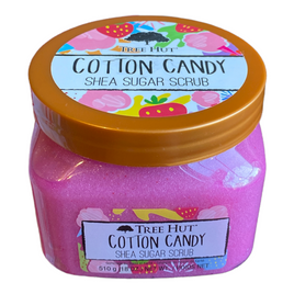 Tree Hut Cotton Candy Shea Sugar Exfoliating Body Scrub 18oz