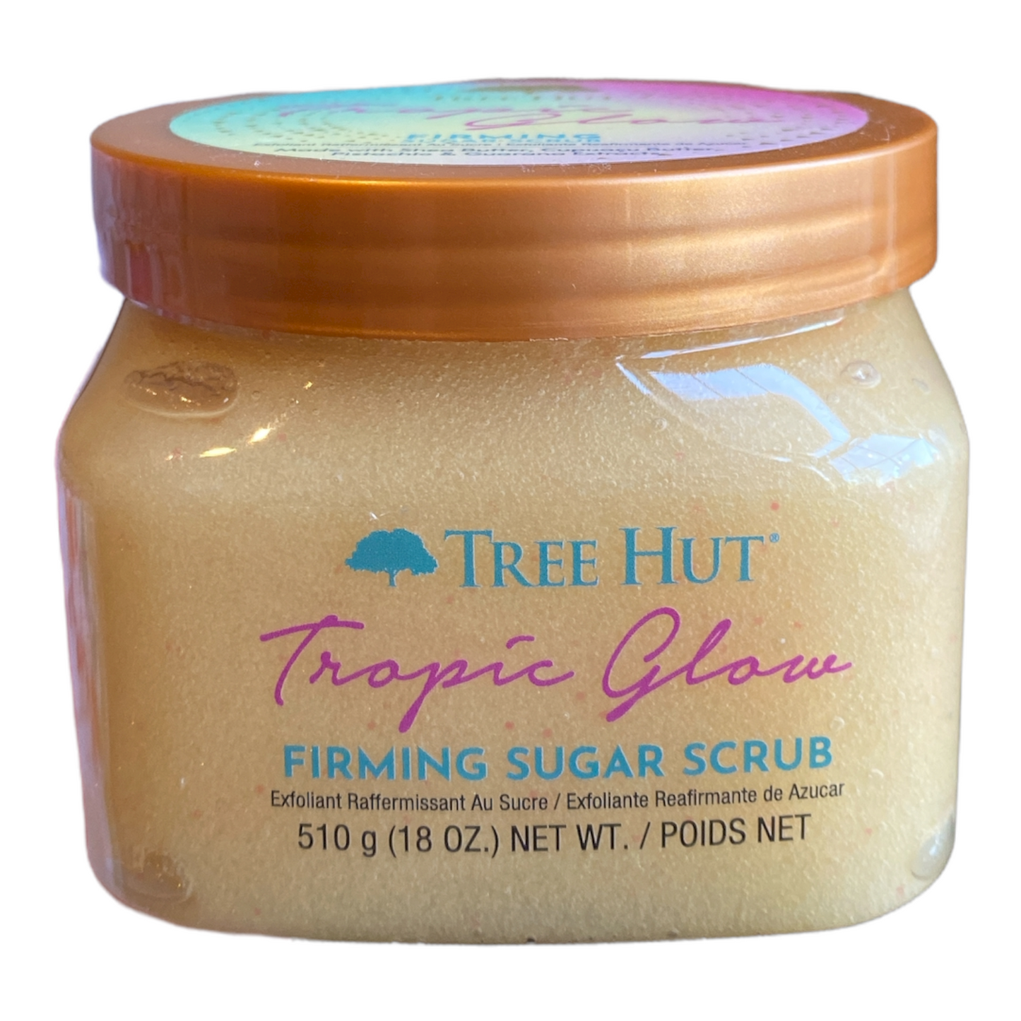 Tree Hut Tropic Glow Firming Sugar Scrub Vegan 18 oz